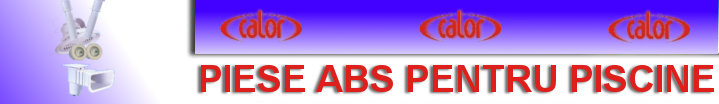 Piese din ABS pentru inglobare in peretii piscinei
